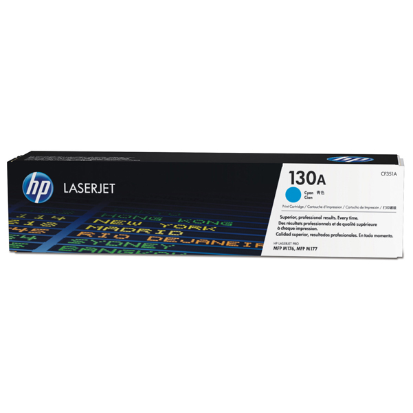  Hp - Toner originale - 130A - Ciano - CF351A - 1.000 pag 