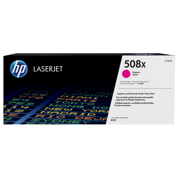  Hp - Toner originale - 508X - Magenta - CF363X - 9.500 pag 