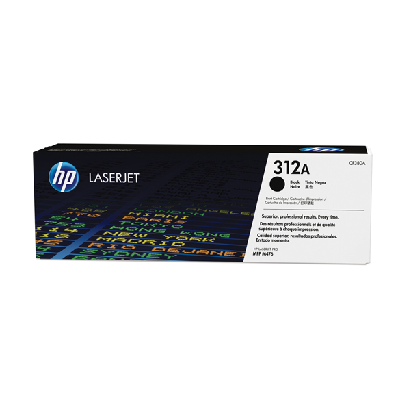  Hp - Toner originale - 312A - Nero - CF380A - 2.280 pag 