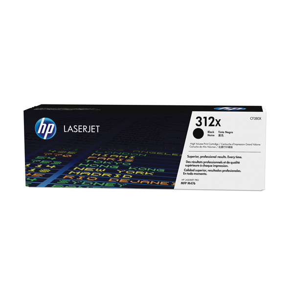  Hp - Toner originale - 312X - Nero - CF380X - 4.400 pag 