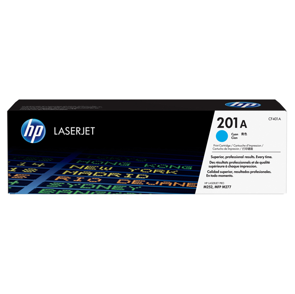  Hp - Toner originale - 201A - Ciano - CF401A - 1.330 pag 