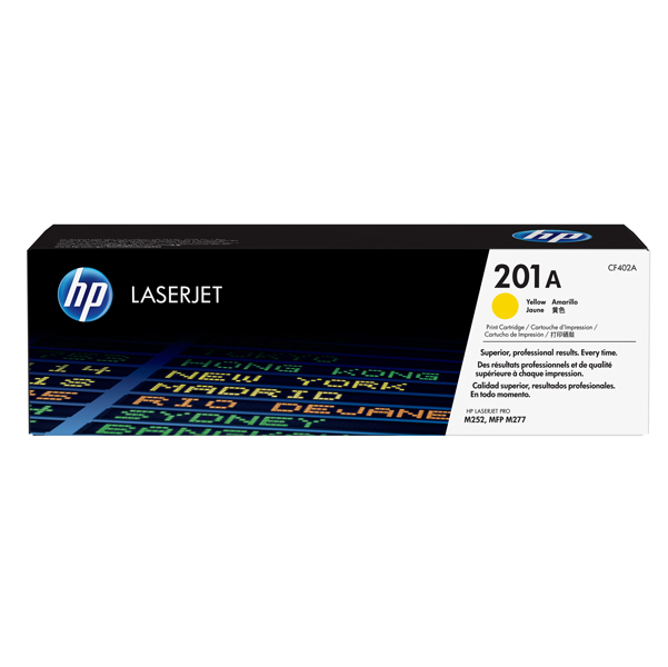  Hp - Toner originale - 201A - Giallo - CF402A - 1.330 pag 