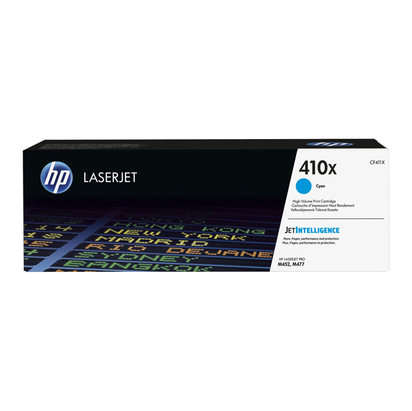  Hp - Toner originale - 410X - Ciano - CF411X - 5.000 pag 