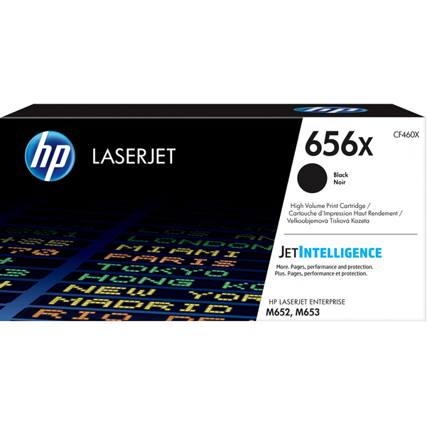  Hp - Toner originale - 656X - Nero - CF460X - 27.000 pag 