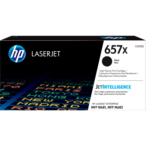  Hp - Toner originale- 657X - Nero - CF470X - 28.000 pag 