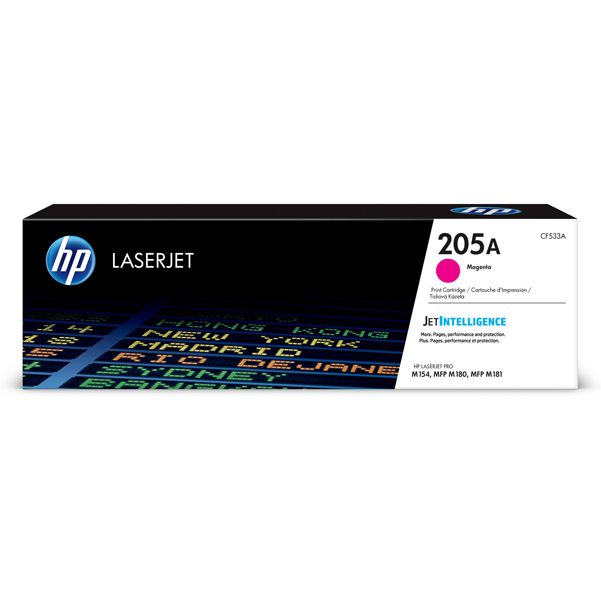 Hp - Toner originale - 205A - Magenta - CF533A - 900 pag 