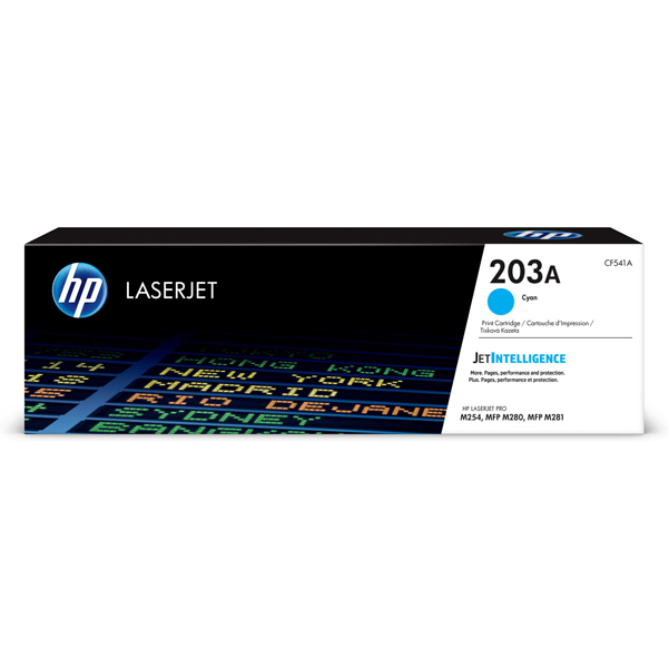  Hp - Toner originale - 203A - Ciano - CF541A - 1.300 pag 