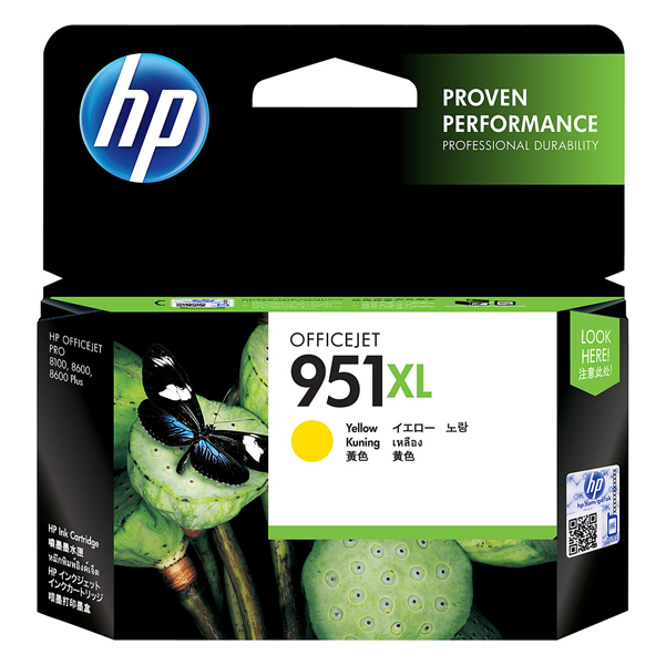 Hp - Cartuccia ink originale - 951XL - Giallo - CN048AE - 1.500 pag 