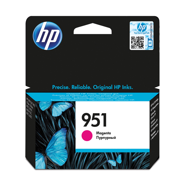  Hp - Cartuccia ink originale - 951 - Magenta - CN051AE - 700 pag 