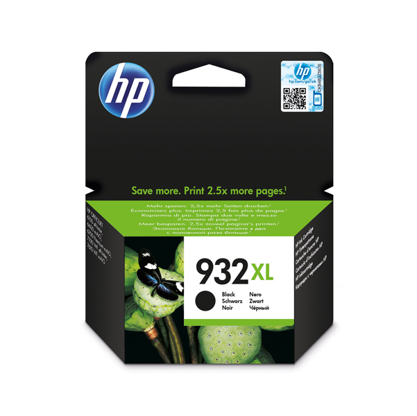 Hp - Cartuccia ink originale - 932XL - Nero - CN053AE - 1.000 pag 