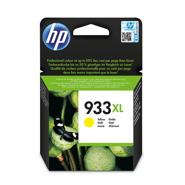  Hp - Cartuccia ink originale - 933XL - Giallo - CN056AE - 825 pag 