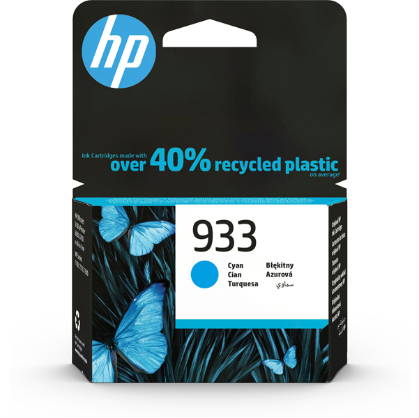  Hp - Cartuccia Ink originale - 933 - Ciano - CN058AE - 330 pag 