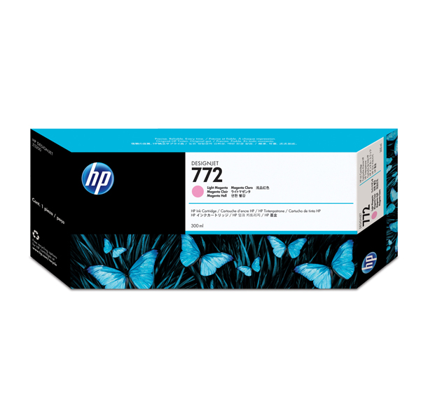  Hp - Cartuccia ink originale - 772 - Magenta chiaro - CN631A - 300ml 