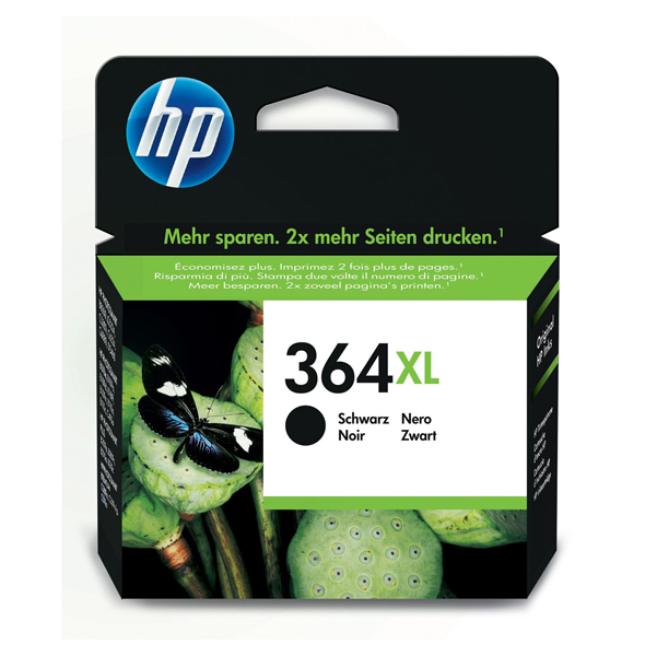  Hp - Cartuccia ink originale - 364XL - Nero - CN684EE - 550 pag 