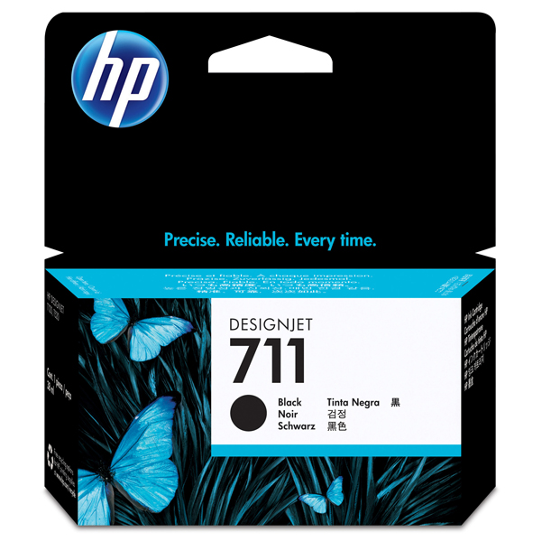  Hp - Cartuccia ink originale - 711 - Nero - CZ129A - 38ml 