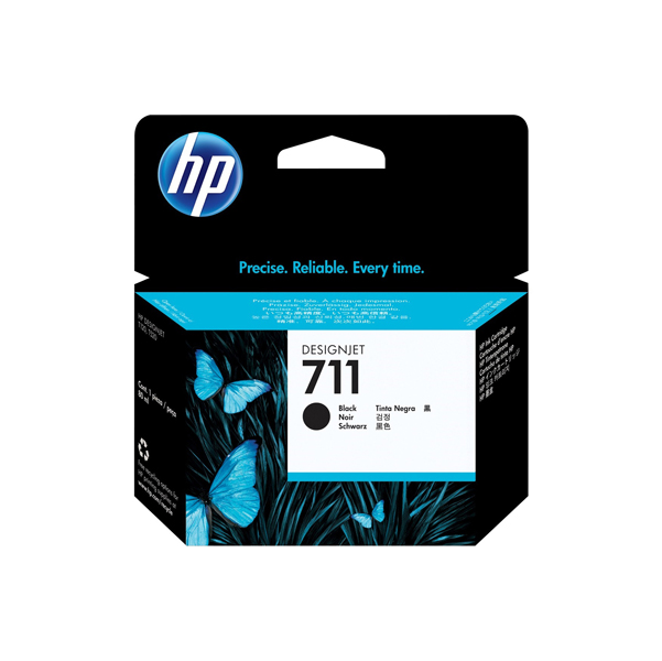 Hp - Cartuccia ink originale - 711 - Nero - CZ133A - 80ml 