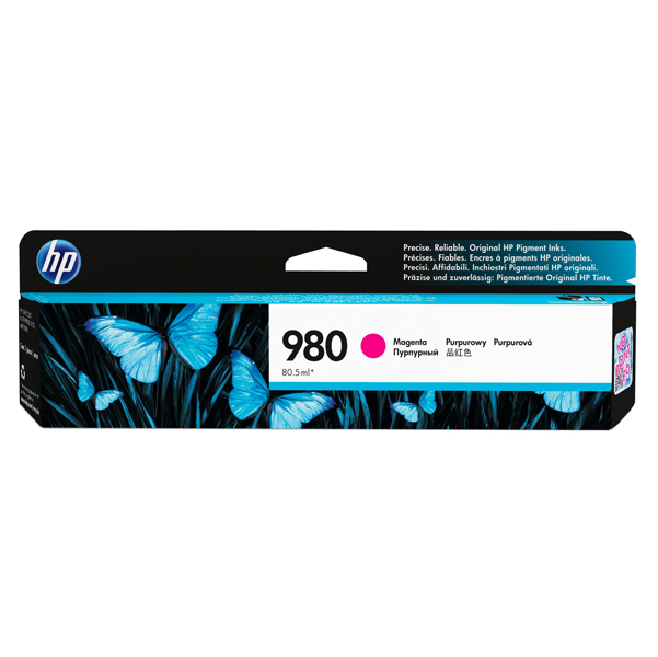  Hp - Cartuccia ink originale - 980 - Magenta - D8J08A - 6.600 pag 