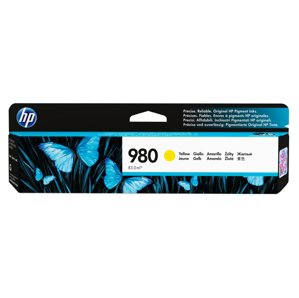  Hp - Cartuccia ink originale - 980 - Giallo - D8J09A - 6.600 pag 