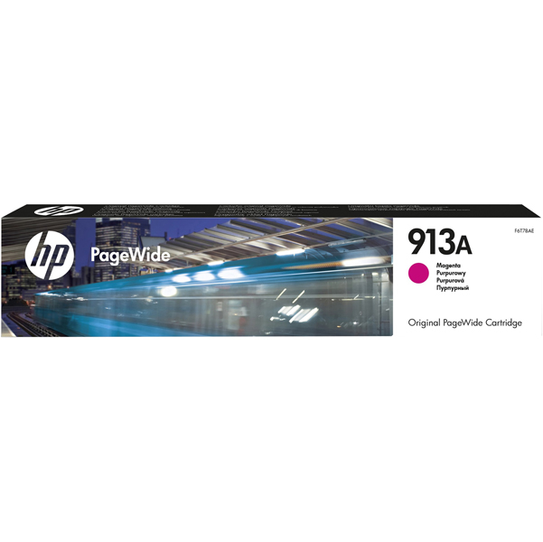  Hp - Cartuccia ink originale - 913A - Magenta - F6T78AE - 3.000 pag 