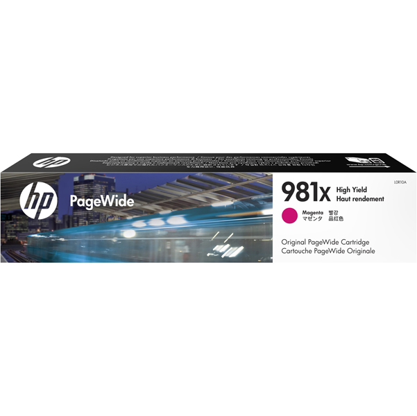  Hp - Cartuccia ink originale - 981X - Magenta - L0R10A - 10.000 pag 