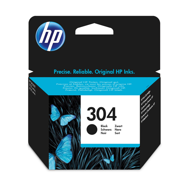  Hp - Cartuccia ink originale - 304- Nero - N9K06AE - 120 pag 