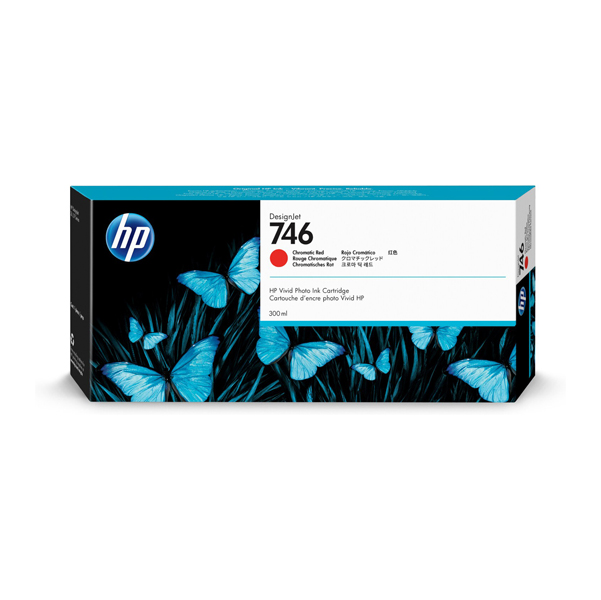  Hp - Cartuccia ink originale - 746 - Rosso - P2V81A - 300ml 