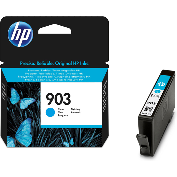  Hp - Cartuccia ink originale - 903A - Ciano - T6L87AE - 315 pag 