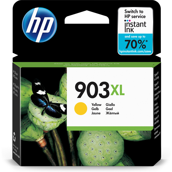  Hp - Cartuccia ink originale - 903XL - Giallo - T6M11AE - 825 pag 