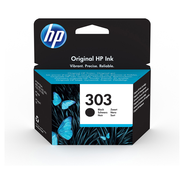  Hp - Cartuccia ink originale -303 - Nero - T6N02AE - 200 pag 