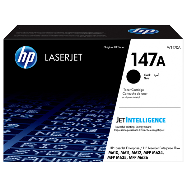  Hp - Toner originale - 147A - Nero - W1470A - 10.500 pag 