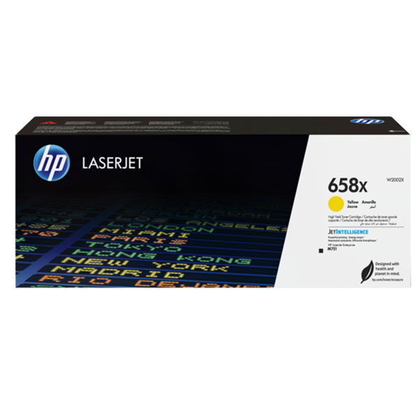  Hp - Toner originale- LaserJet HP 658X - Giallo - W2002X - ad alta capacità 