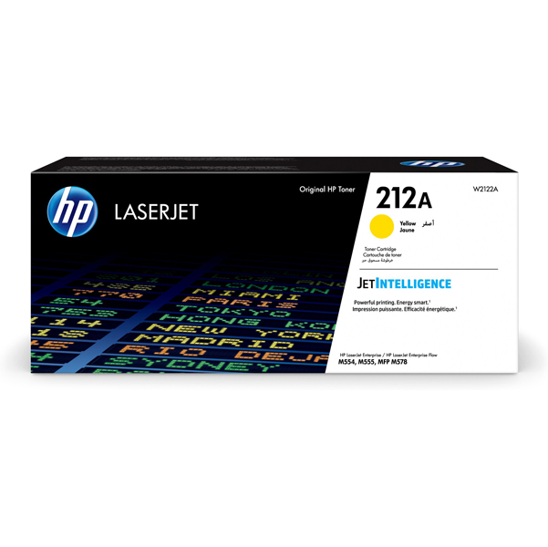  Hp - Toner originale - Giallo - 212A - W2122A - 4.500 pag 
