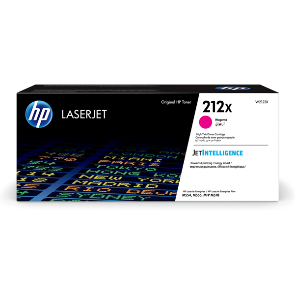  Hp - Toner originale - Magenta - 212X - W2123X - 10.000 pag 