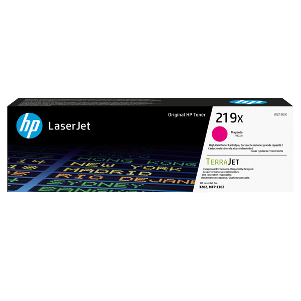  Hp - Toner originale - 219X - Magenta - W2193X - 2.500 pag 