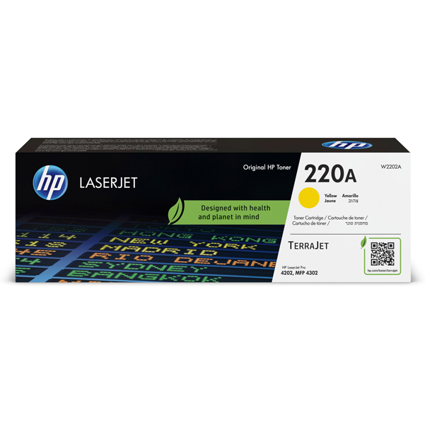  Hp - Toner originale LaserJet HP 220A- Giallo - W2202A - 1.800 pag 