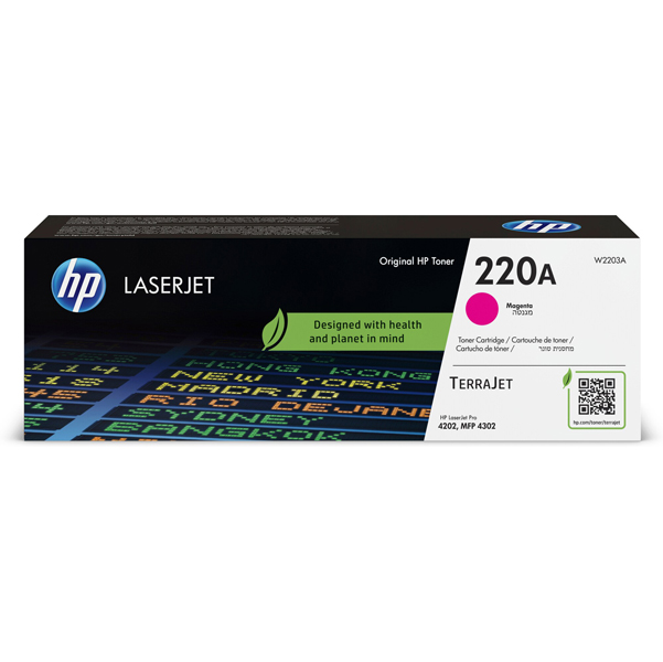  Hp - Toner originale LaserJet HP 220A - Magenta - W2203A - 1.800 pag 
