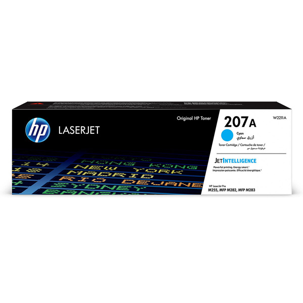  Hp - Toner originale - 207A - Ciano - W2211A - 1.250 pag 