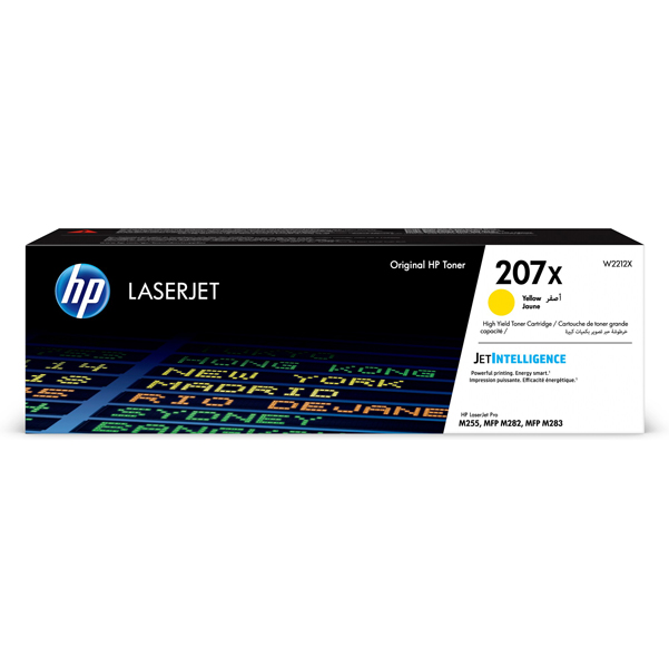  Hp - Toner originale - Giallo - 207X - W2212X - 2.450 pag 