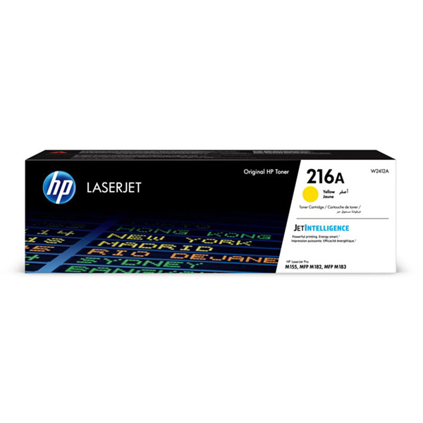  Hp - Toner originale - 216A - Giallo - W2412A - 850 pag 