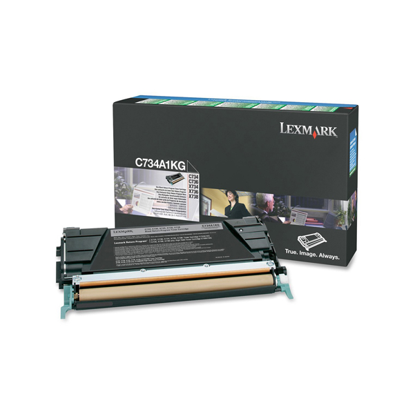  Lexmark - Toner - Nero - C734A1KG - return program - 8.000 pag 