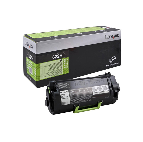  Lexmark - Toner - Nero - 62D2H00 - return program - 25.000 pag 