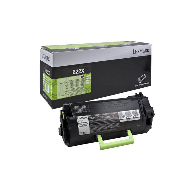  Lexmark - Toner - Nero - 62D2X00 - return program - 45.000 pag 