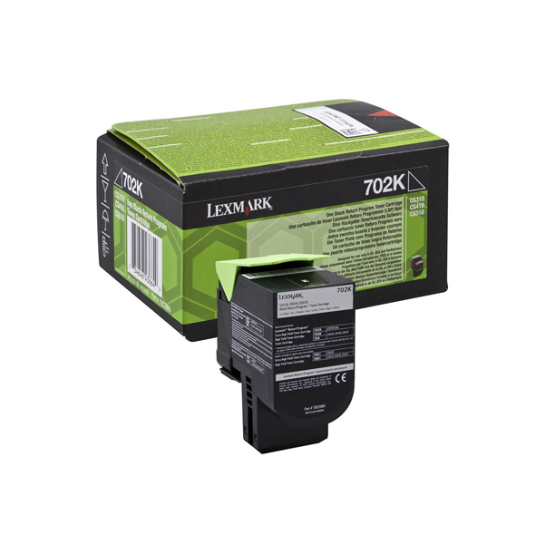  Lexmark - Toner - Nero - 70C20K0 - return program - 1.000 pag 