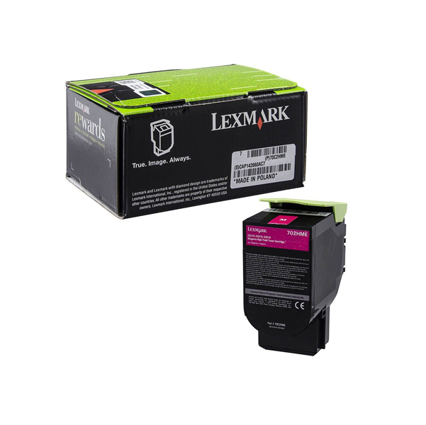  Lexmark - Toner - Magenta - 70C2HME - 3.000 pag 