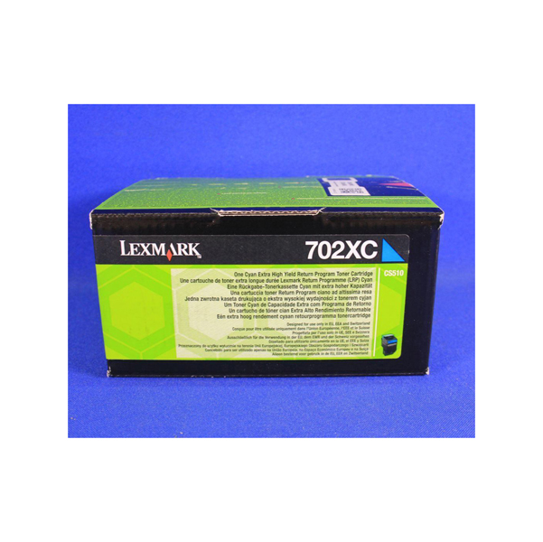  Lexmark - Toner - Ciano - 70C2XC0 - return program - 4.000 pag 