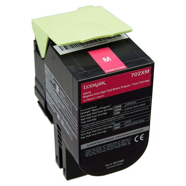  Lexmark - Toner - Magenta - 70C2XM0 - return program - 4.000 pag 