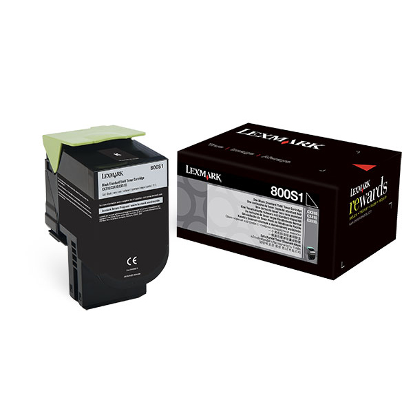  Lexmark - Toner - Nero - 80C0S10 - 2.500 pag 