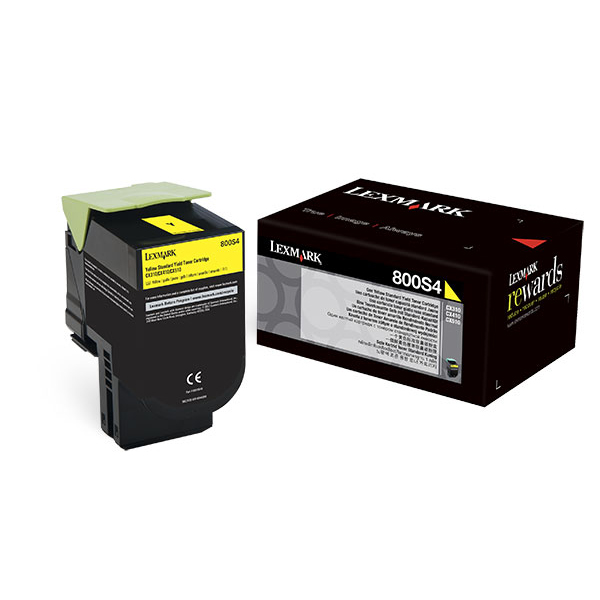  Lexmark - Toner - Giallo - 80C0S40 - 2.000 pag 