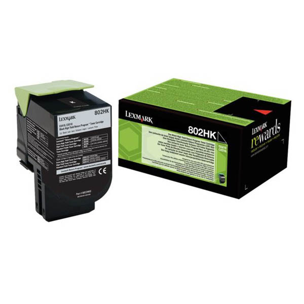  Lexmark - Toner - Nero - 80C2HK0 - return program - 4.000 pag 