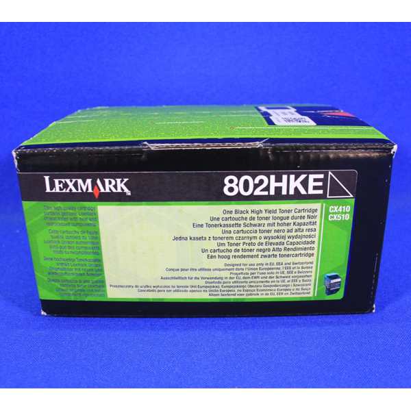  Lexmark - Toner - Nero - 80C2HKE - 4.000 pag 